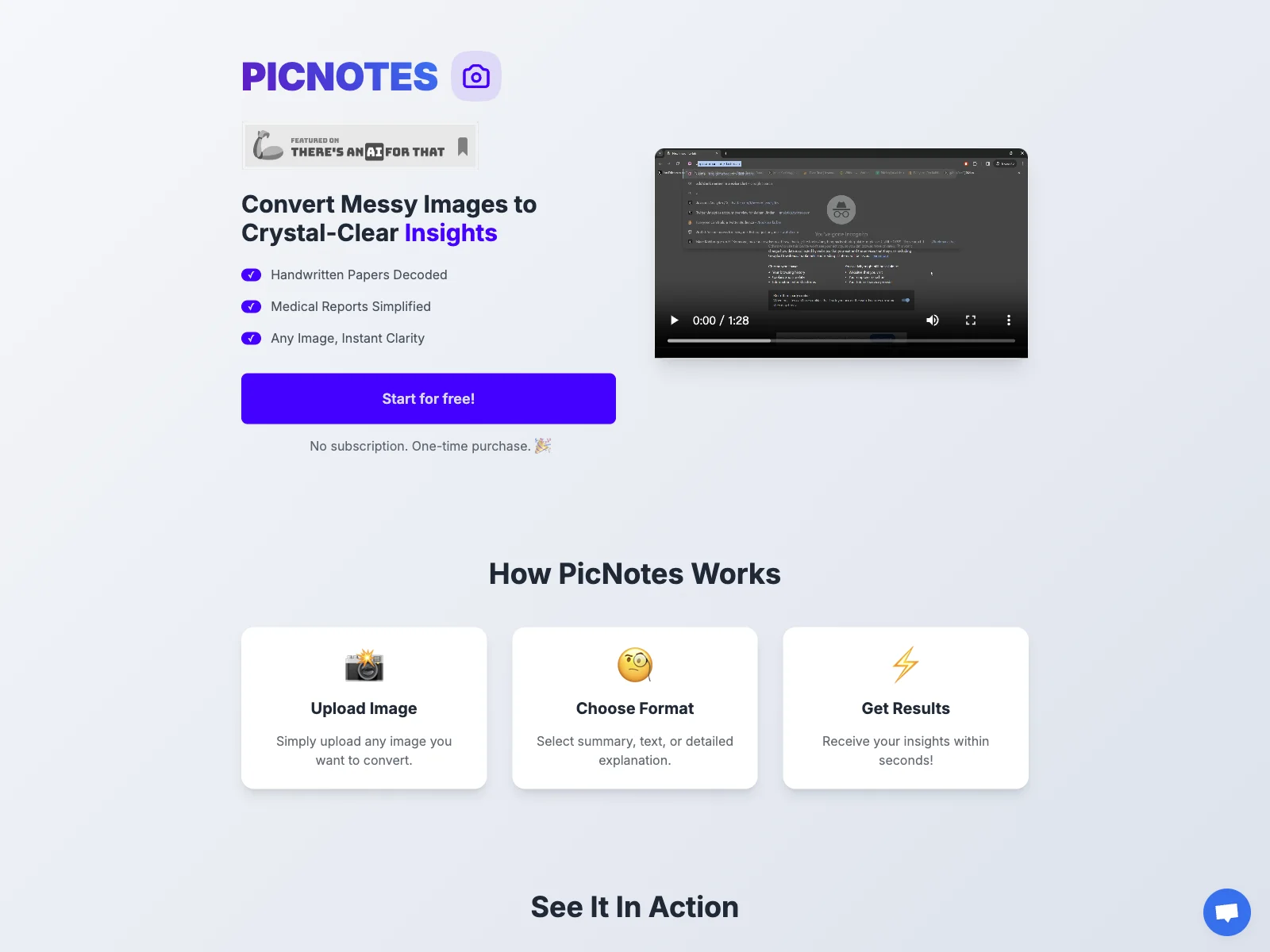 PicNotes: Transform Images into Insights Instantly