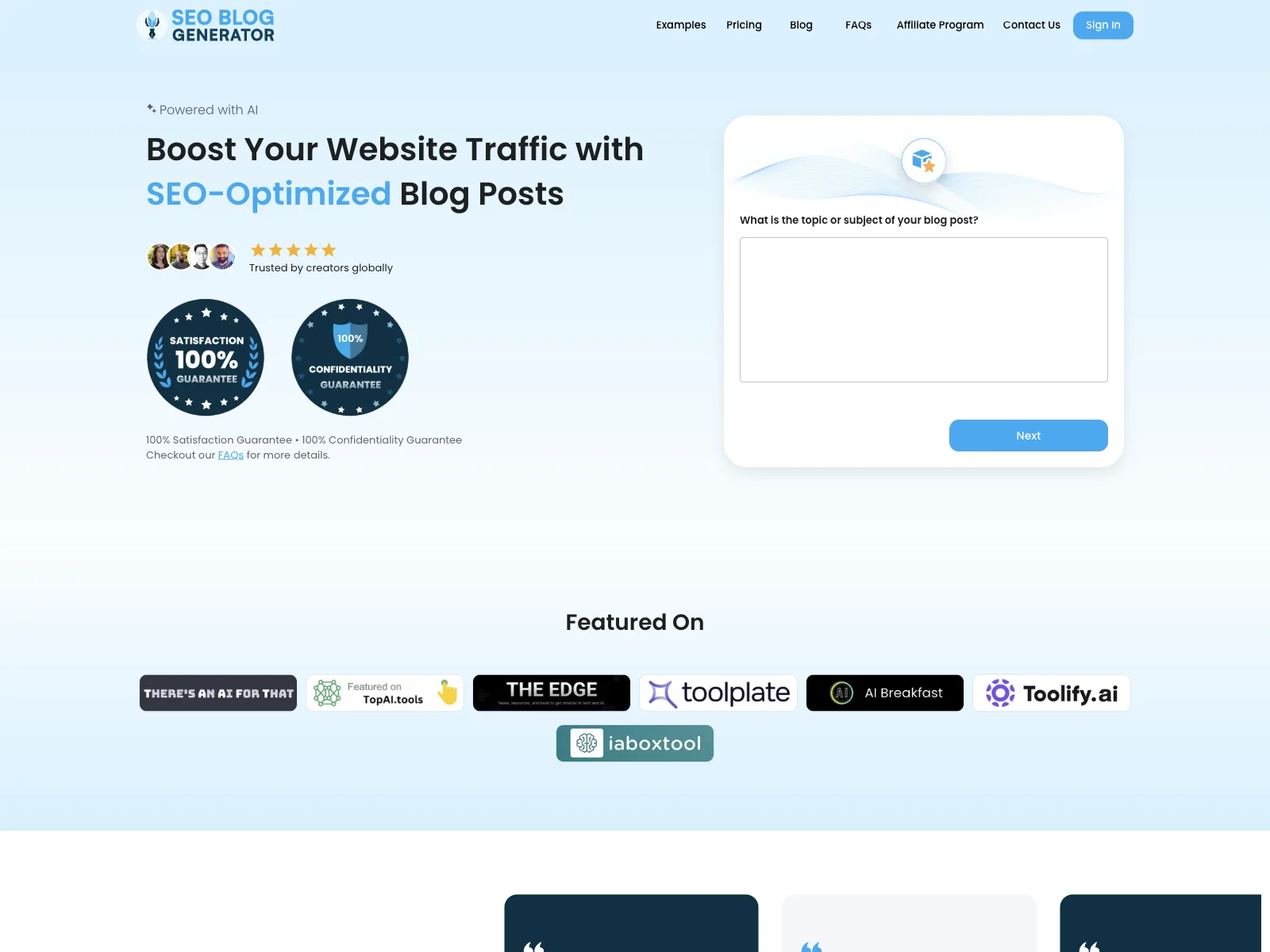 SEO Blog Generator: Boost Website Traffic with Optimized Posts