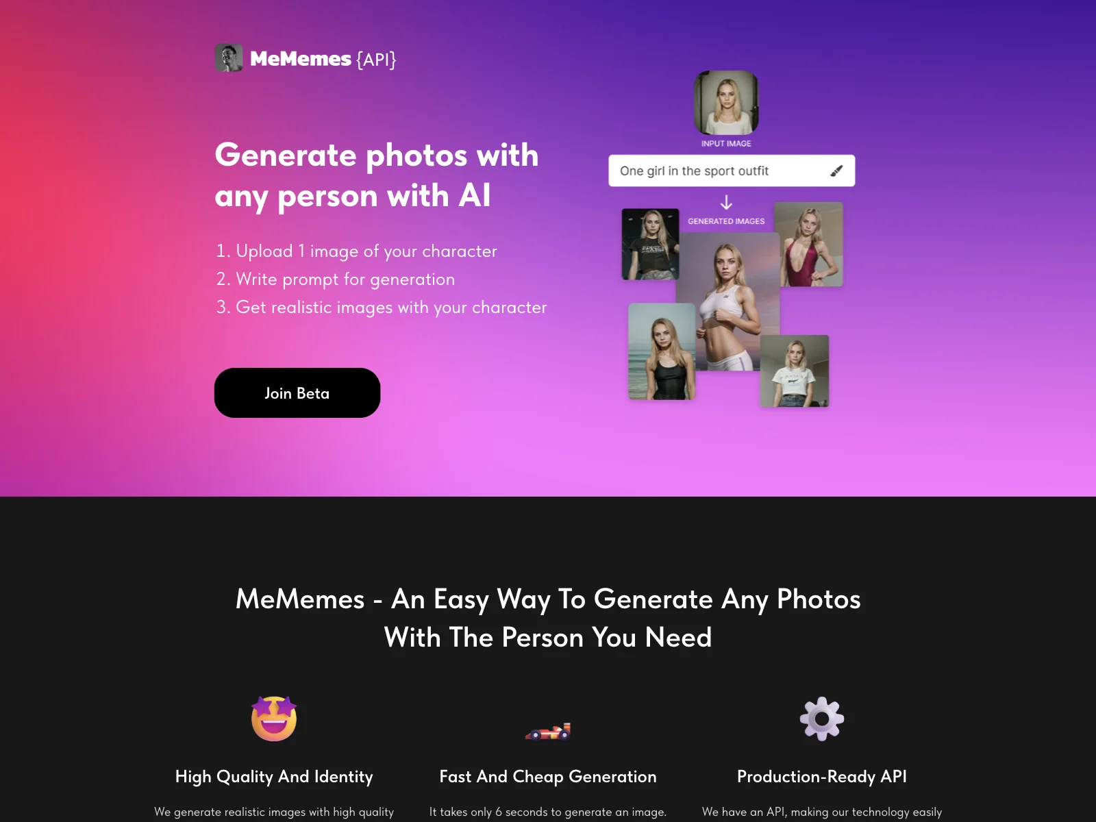 MeMemes: Generate Realistic Images with Ease