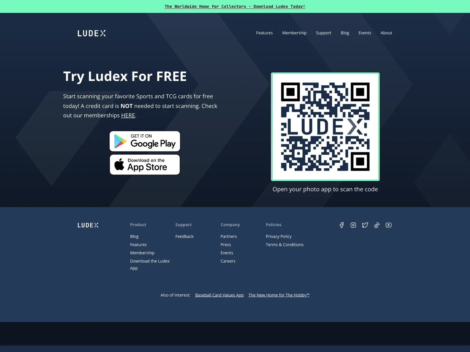 Ludex: The Fastest Sports and Trading Card Scanner with Price Guide