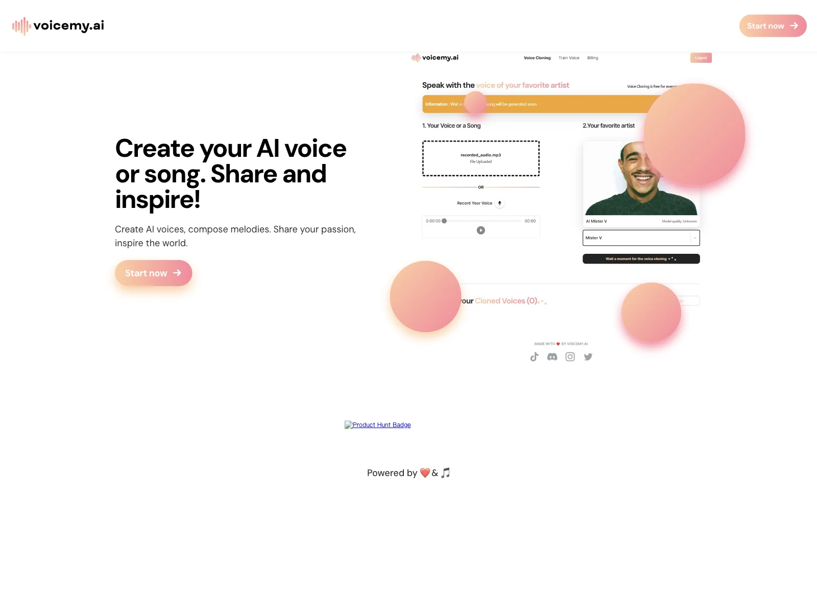 voicemy.ai: Unleash Your Musical Creativity with AI