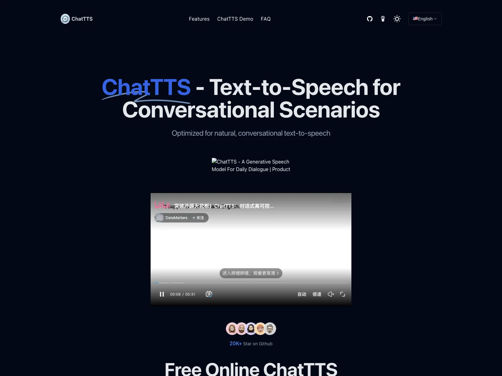 ChatTTS: Enhancing Conversations with Text-to-Speech