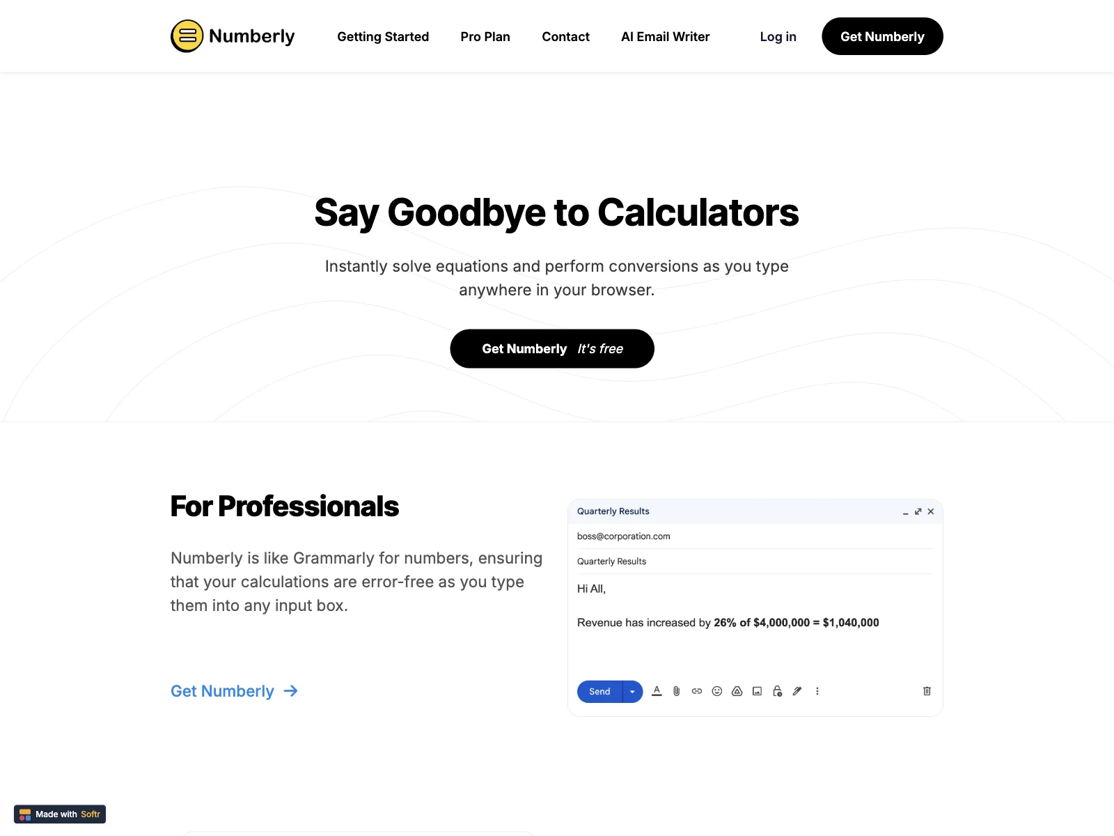 Numberly: Free Online Math Assistant - Solve Equations Instantly