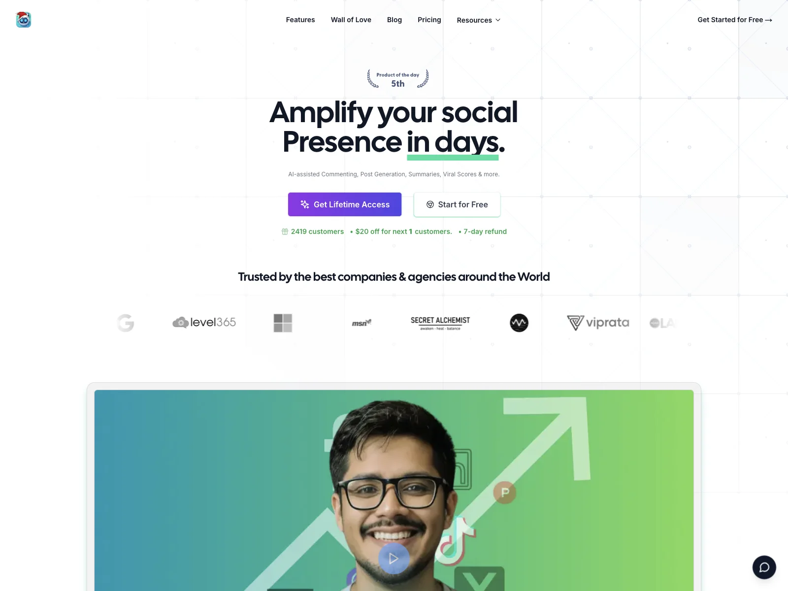 Olly: Amplify Social Presence with AI-Powered Features