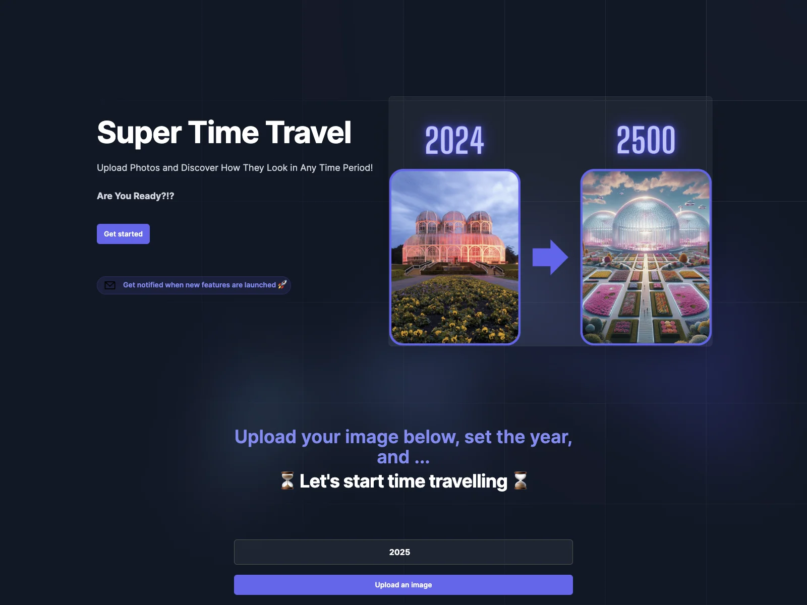 Super Time Travel - Unleash Your Image's Time-Traveling Potential