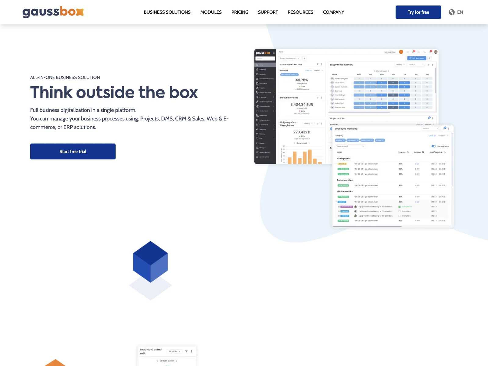 Gauss Box: The All-In-One Business Solution with AI Power