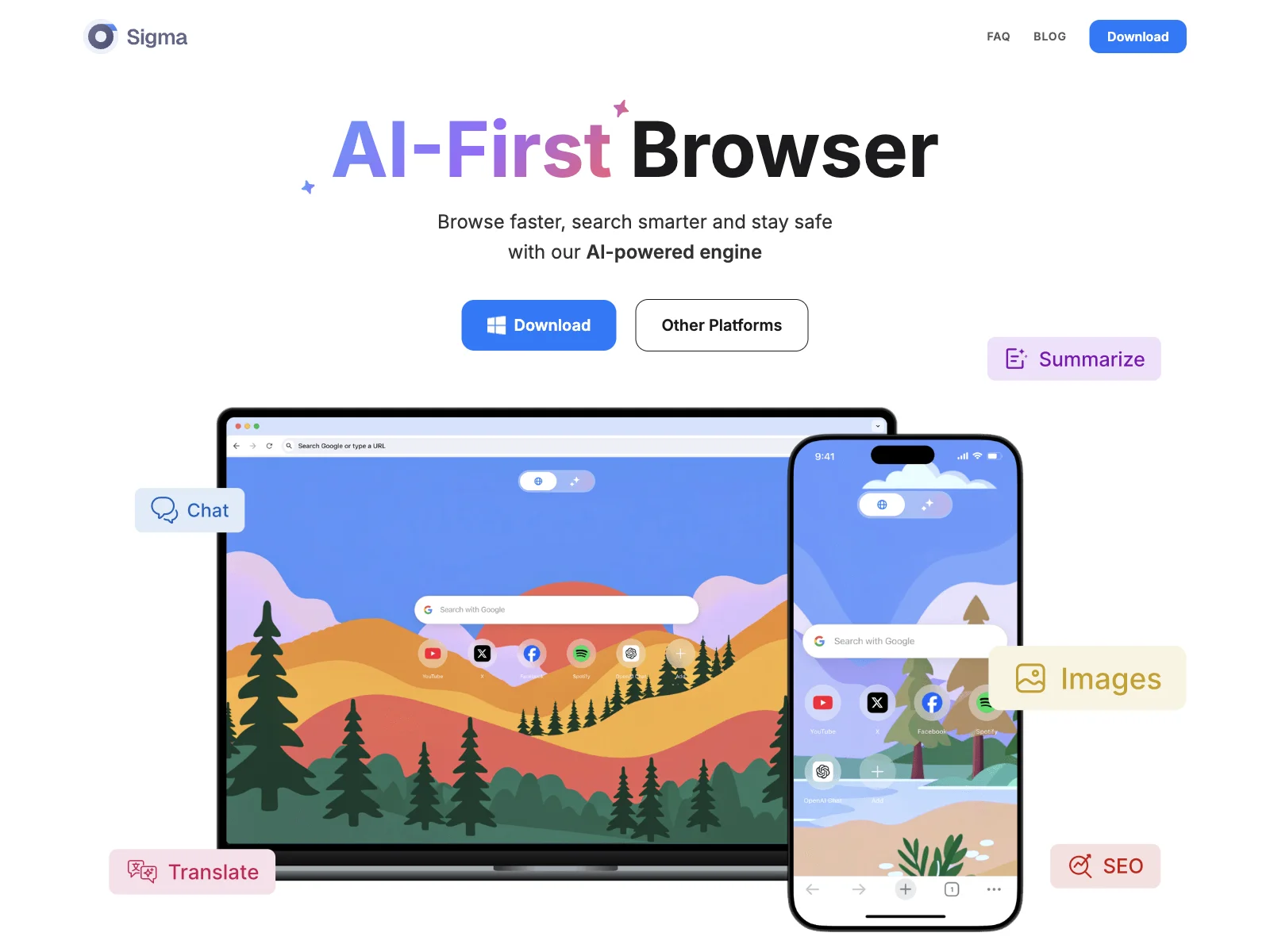 Sigma AI Browser: Faster, Smarter, Safer Browsing