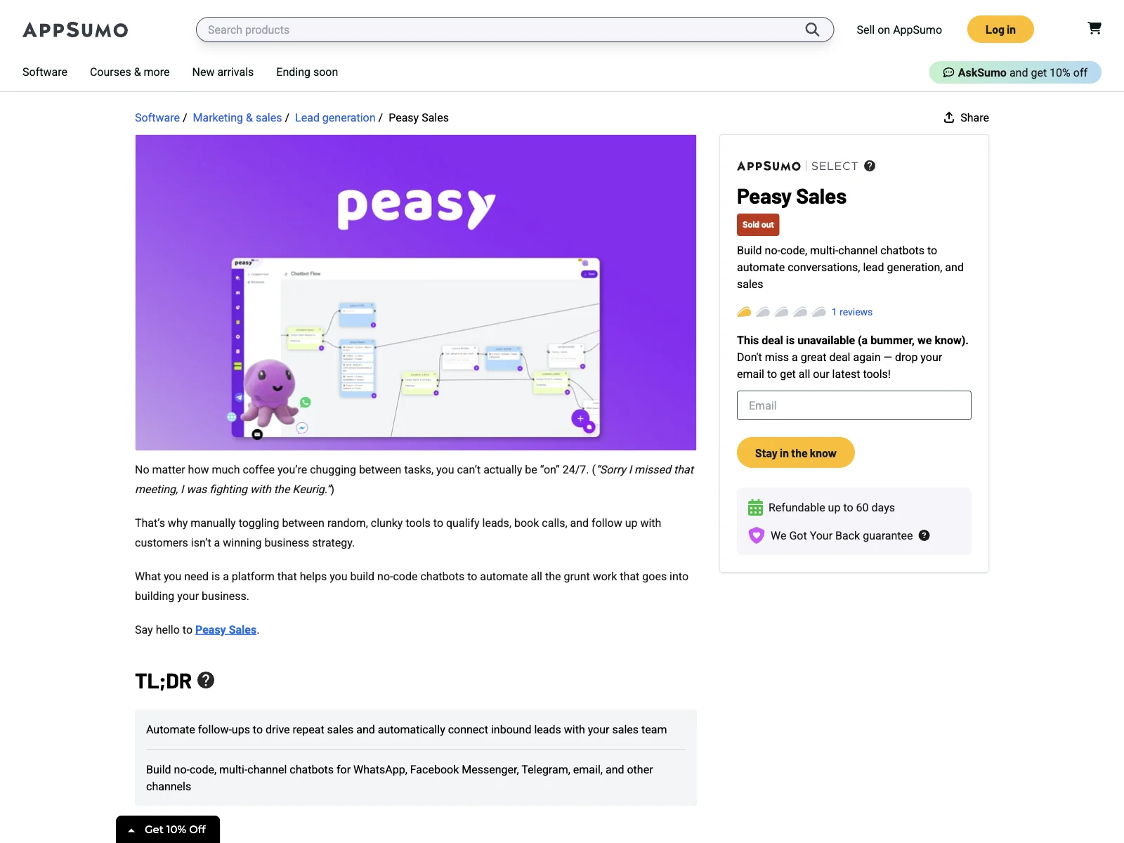 Peasy Sales: Automate Conversations and Boost Sales