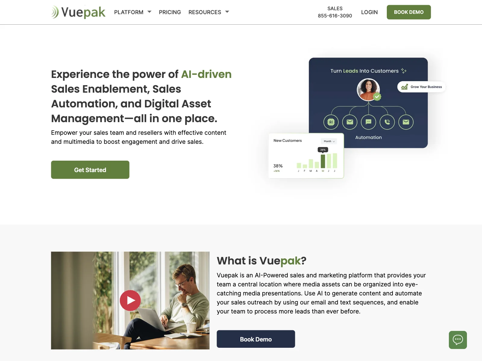 Boost Sales with Vuepak's AI-Powered Marketing Platform