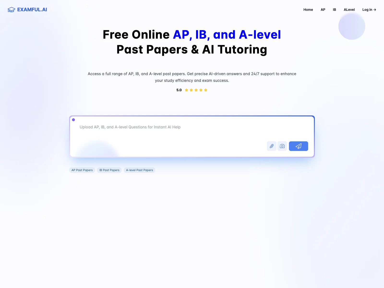 ExamFul.ai: Empowering Students with AP, IB, and A-Level Resources