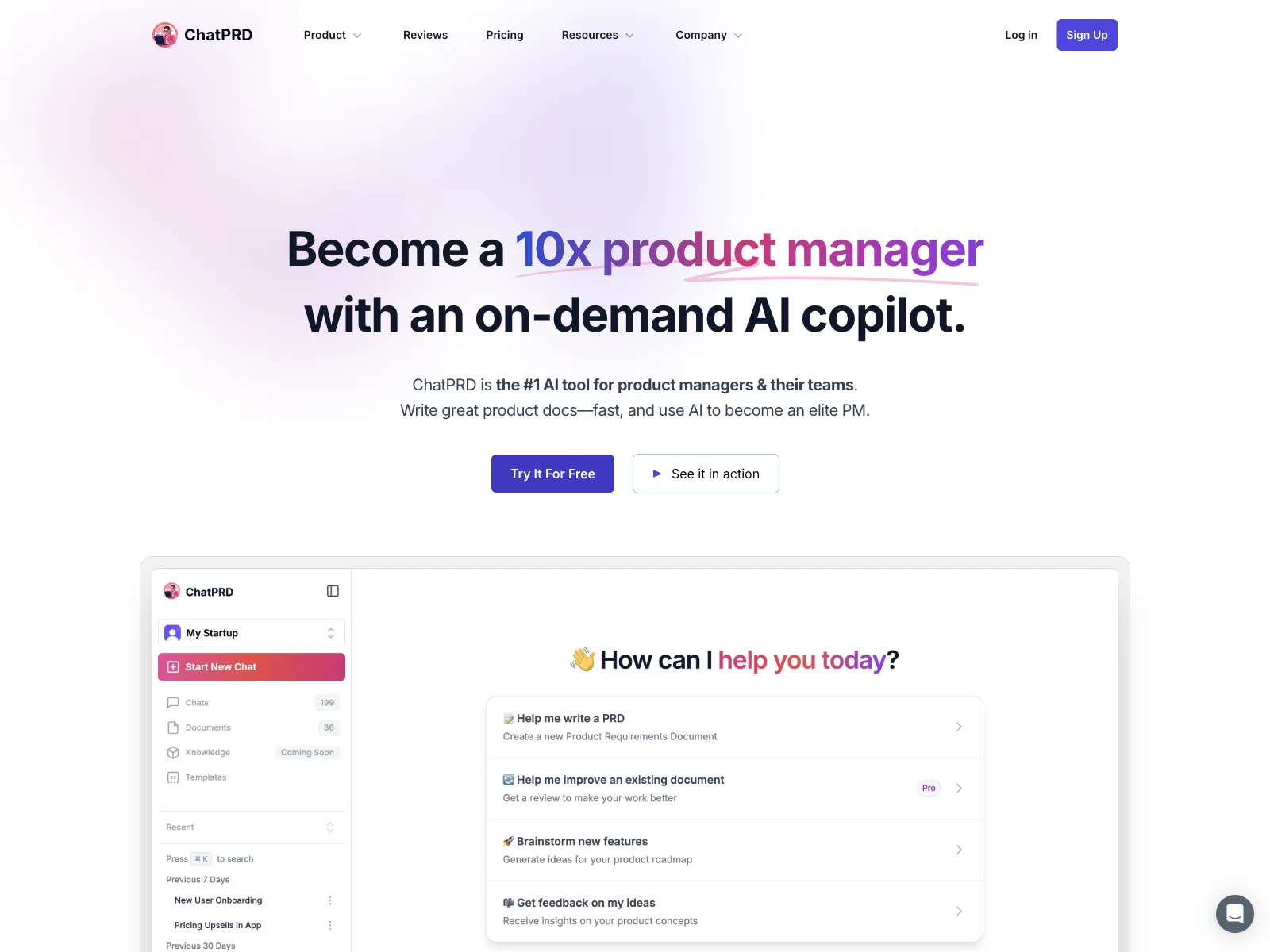 ChatPRD: The Ultimate AI Copilot for Product Managers