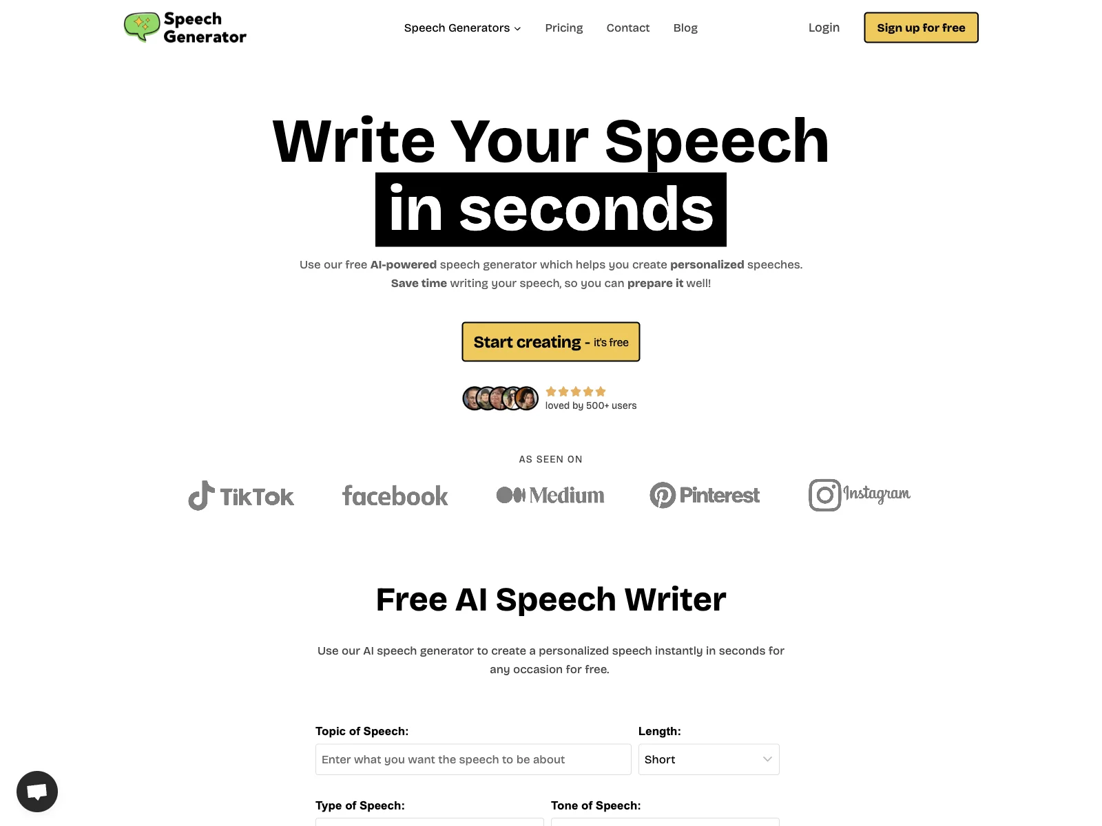 AI Speech Generator: Transform Your Speech Writing