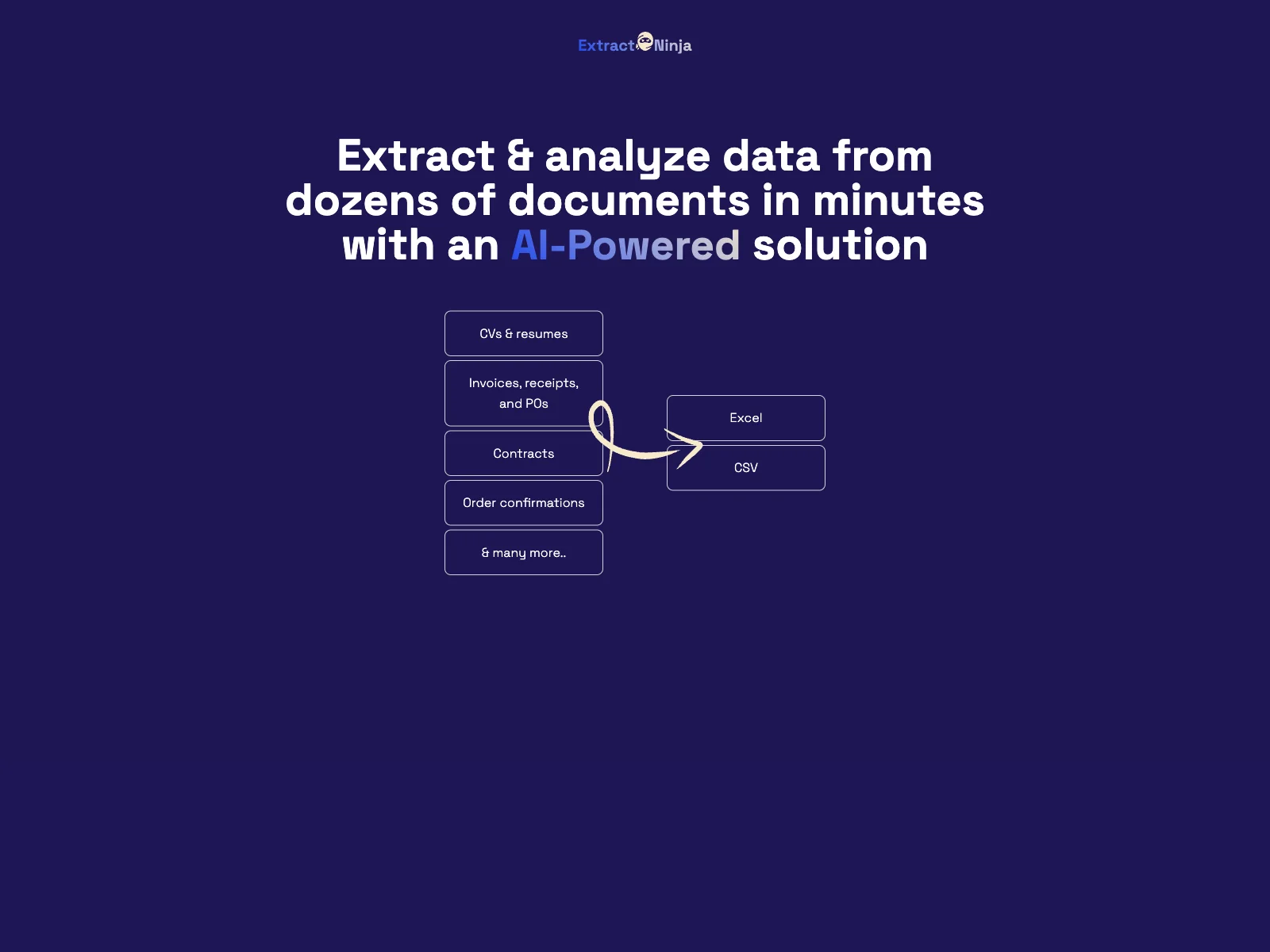 ExtractNinja: Streamlining Data Extraction for Efficiency