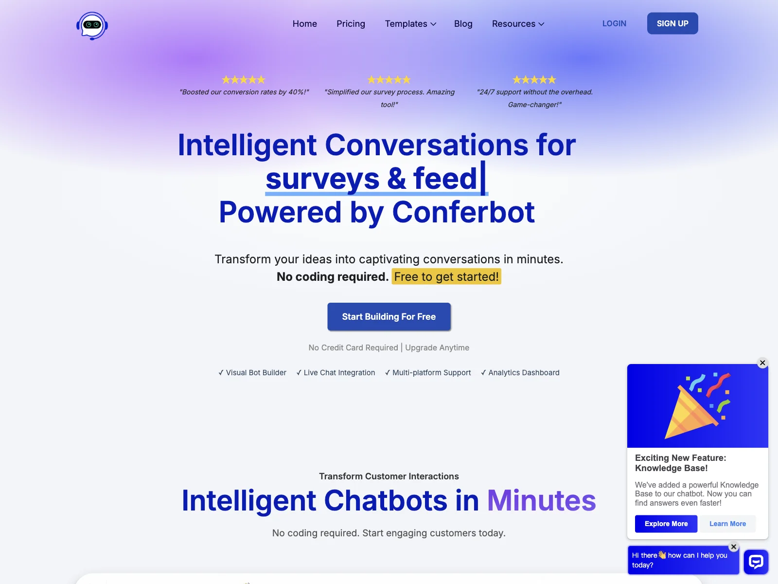 Conferbot: Empowering Engaging Conversations with AI