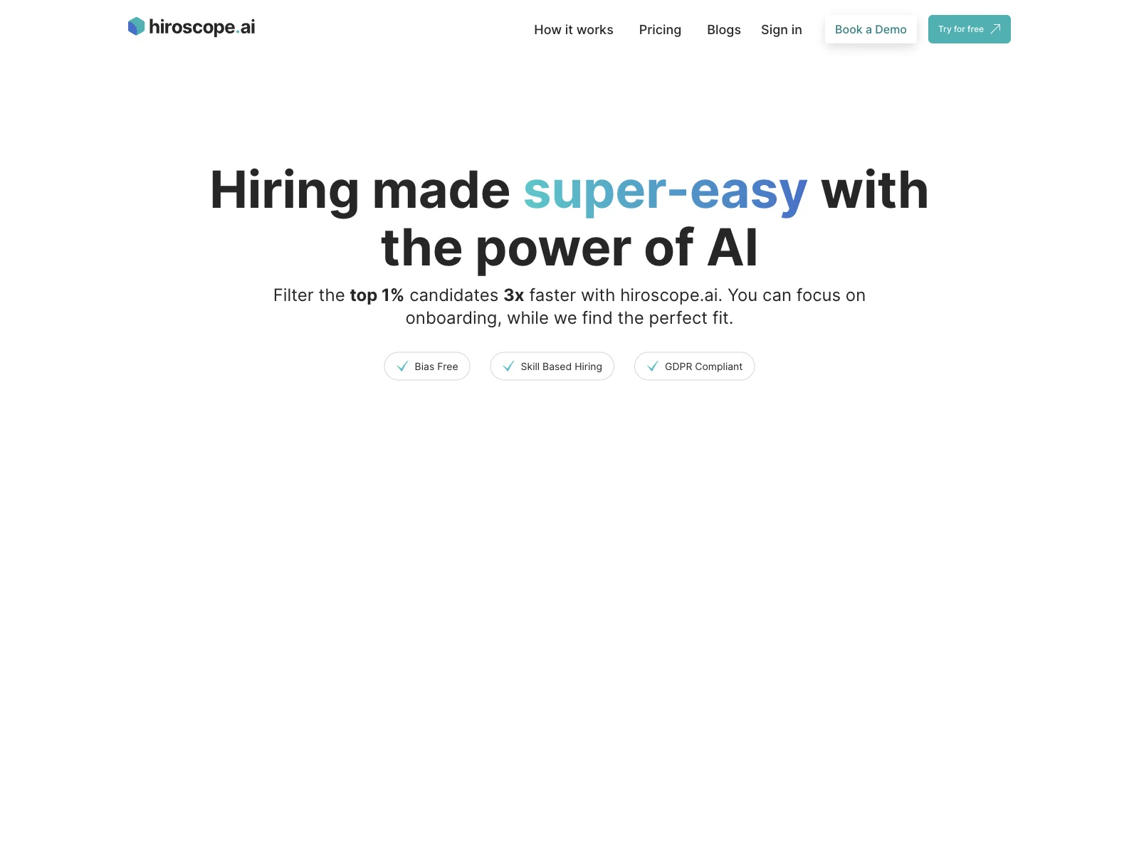 Hiroscope.ai: Supercharge Your Hiring with AI