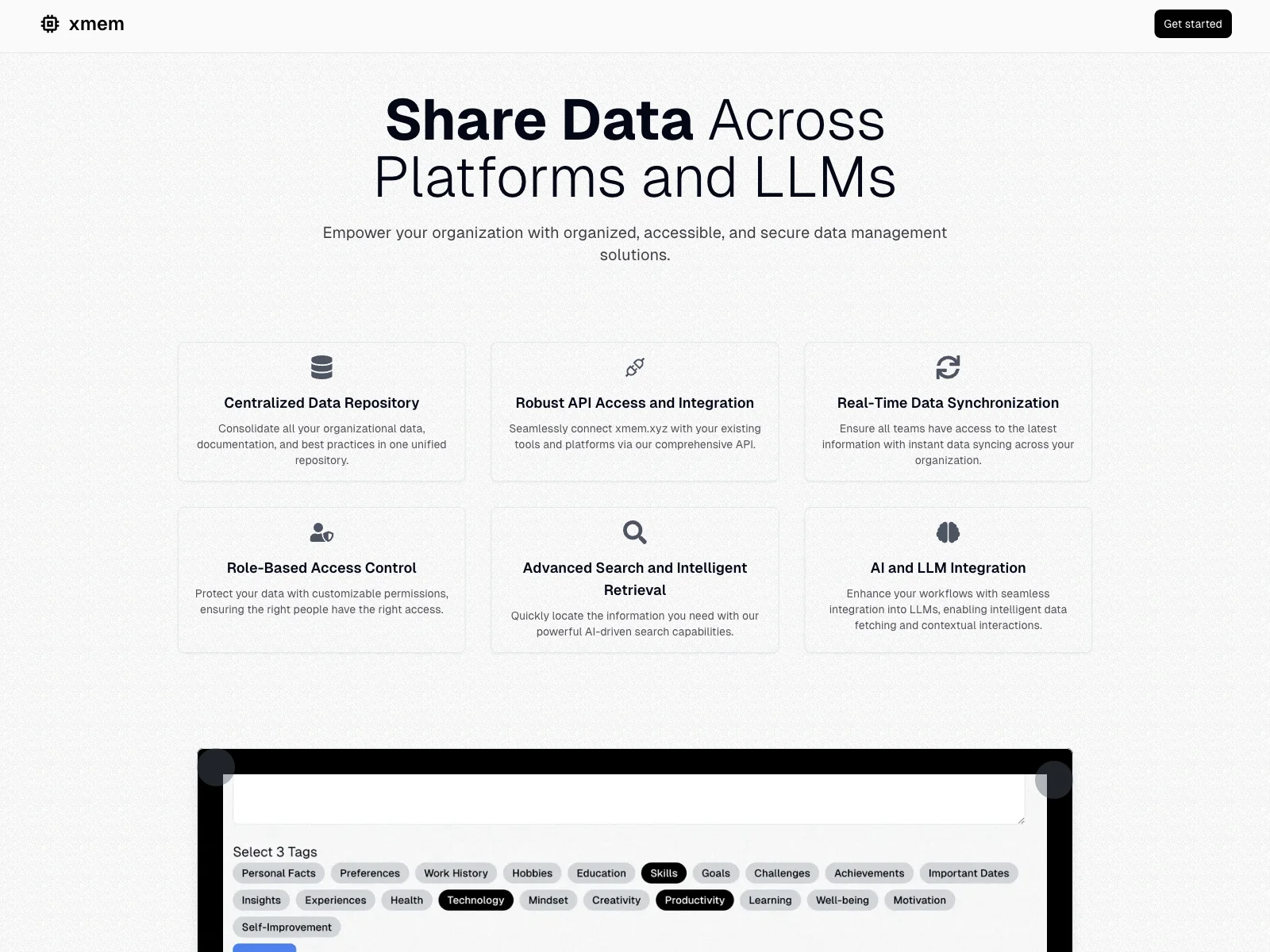 xmem: Streamlining Knowledge Sharing for Organizations