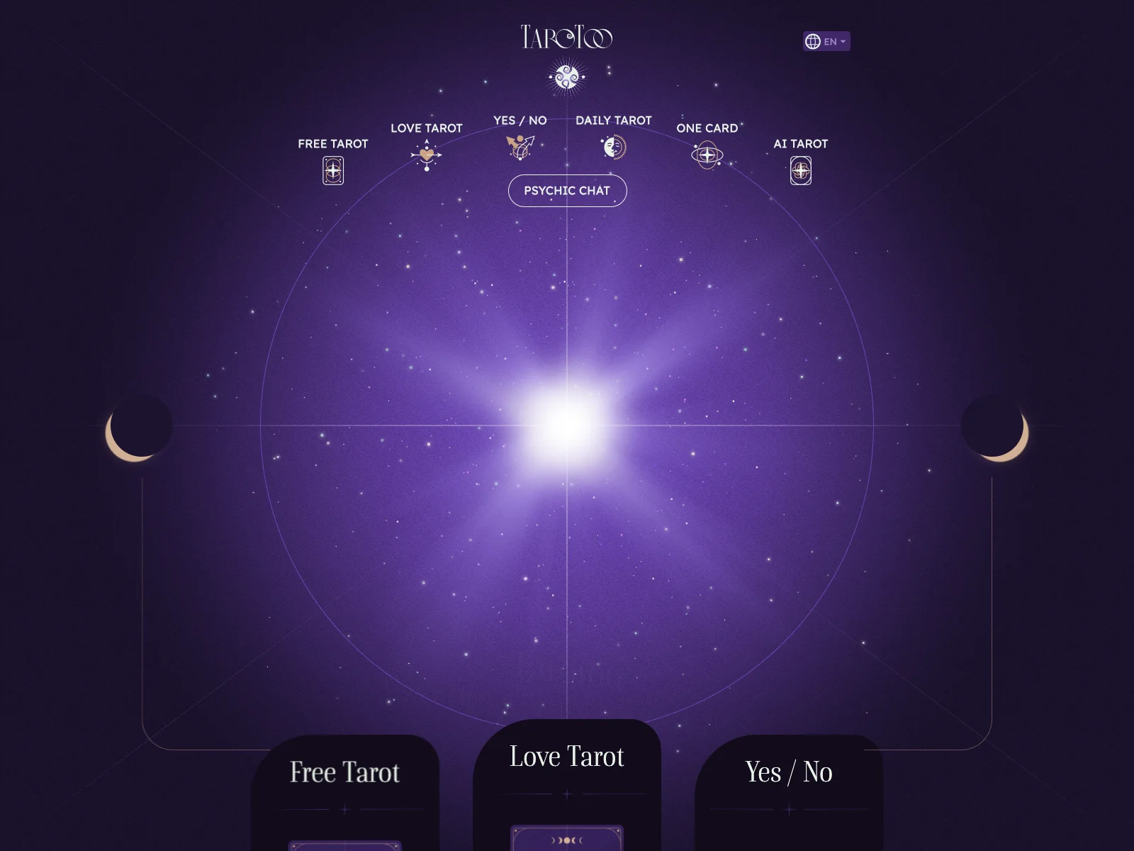 Uncover Insights with Free Tarot & Psychic Readings on Tarotoo