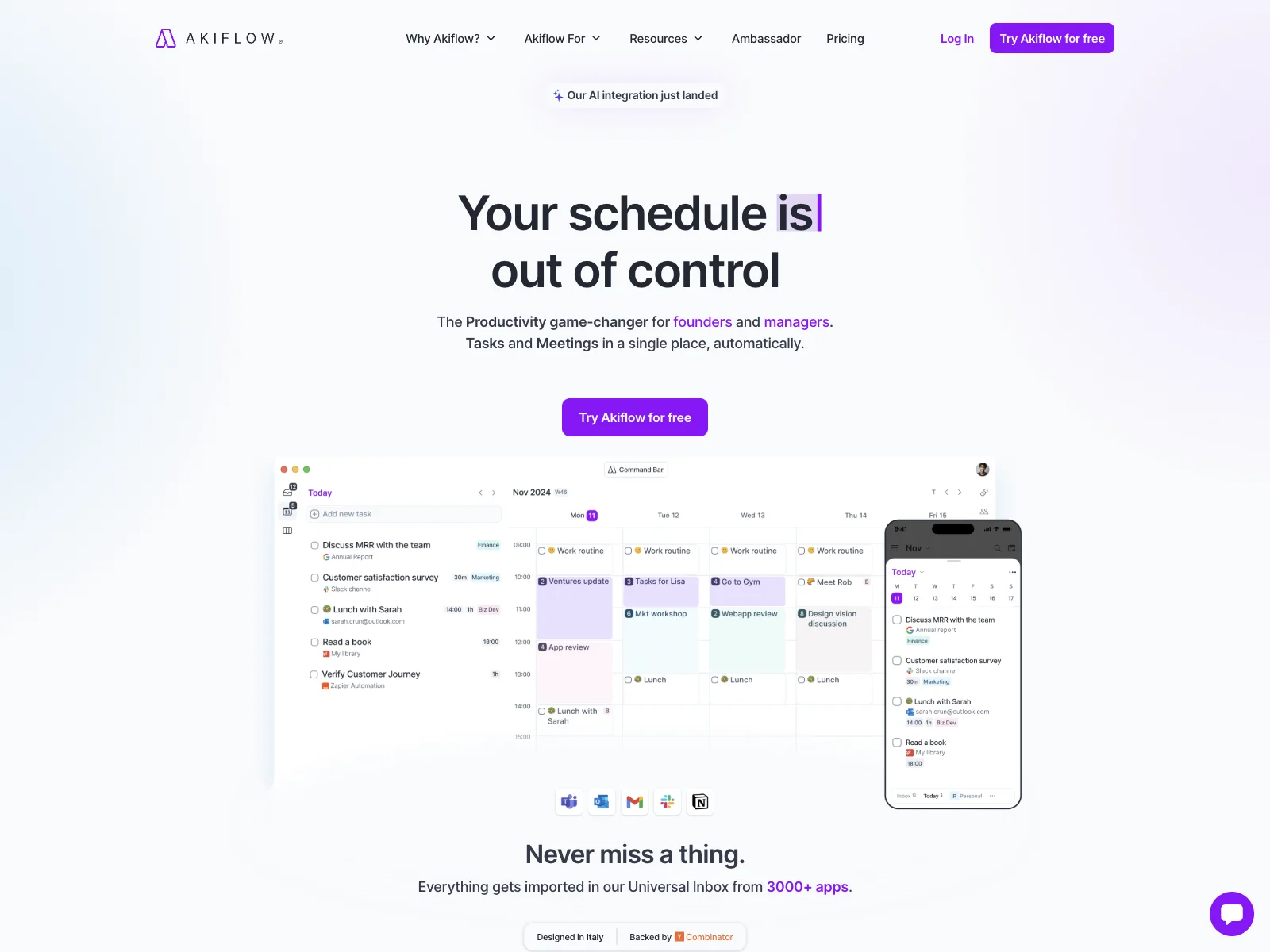 Akiflow: Revolutionize Your Task & Schedule Management