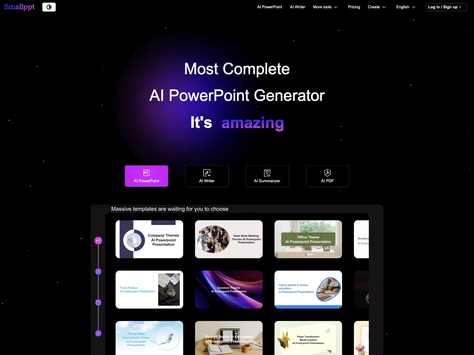 Smallppt: Generate Professional AI Presentations Swiftly