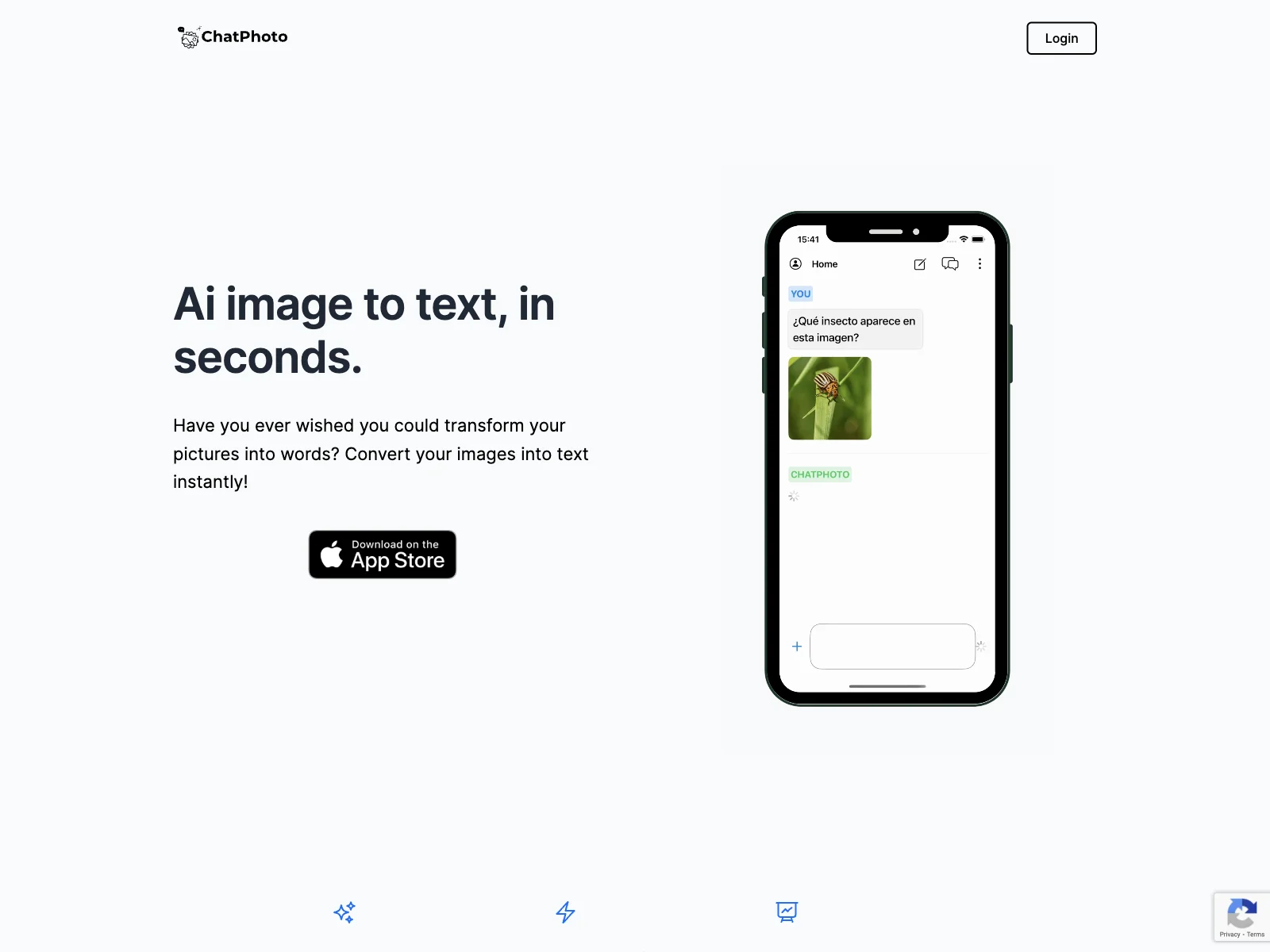 ChatPhoto: Transform Images to Text Instantly