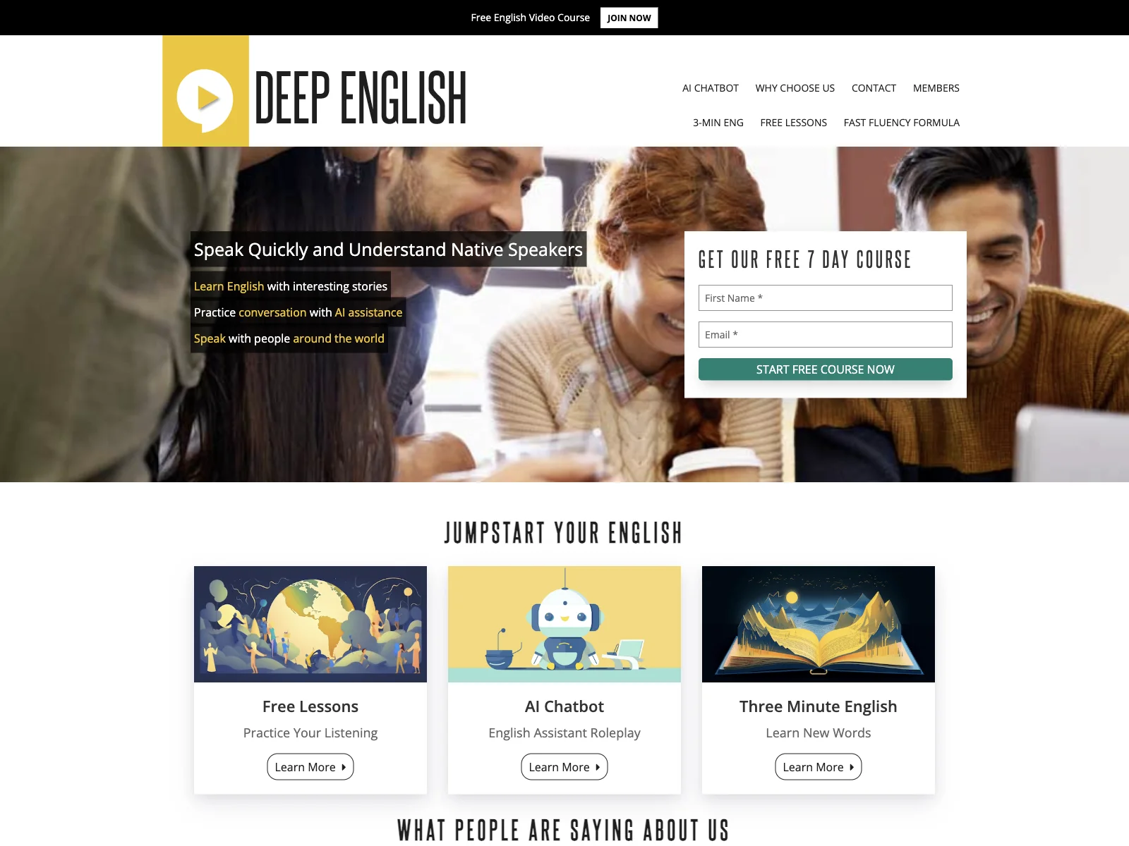 Deep English: Unlock Fluent English with Story-Based Learning