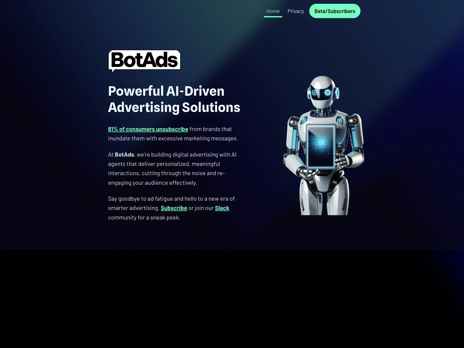 BotAds: Revolutionizing Advertising with AI