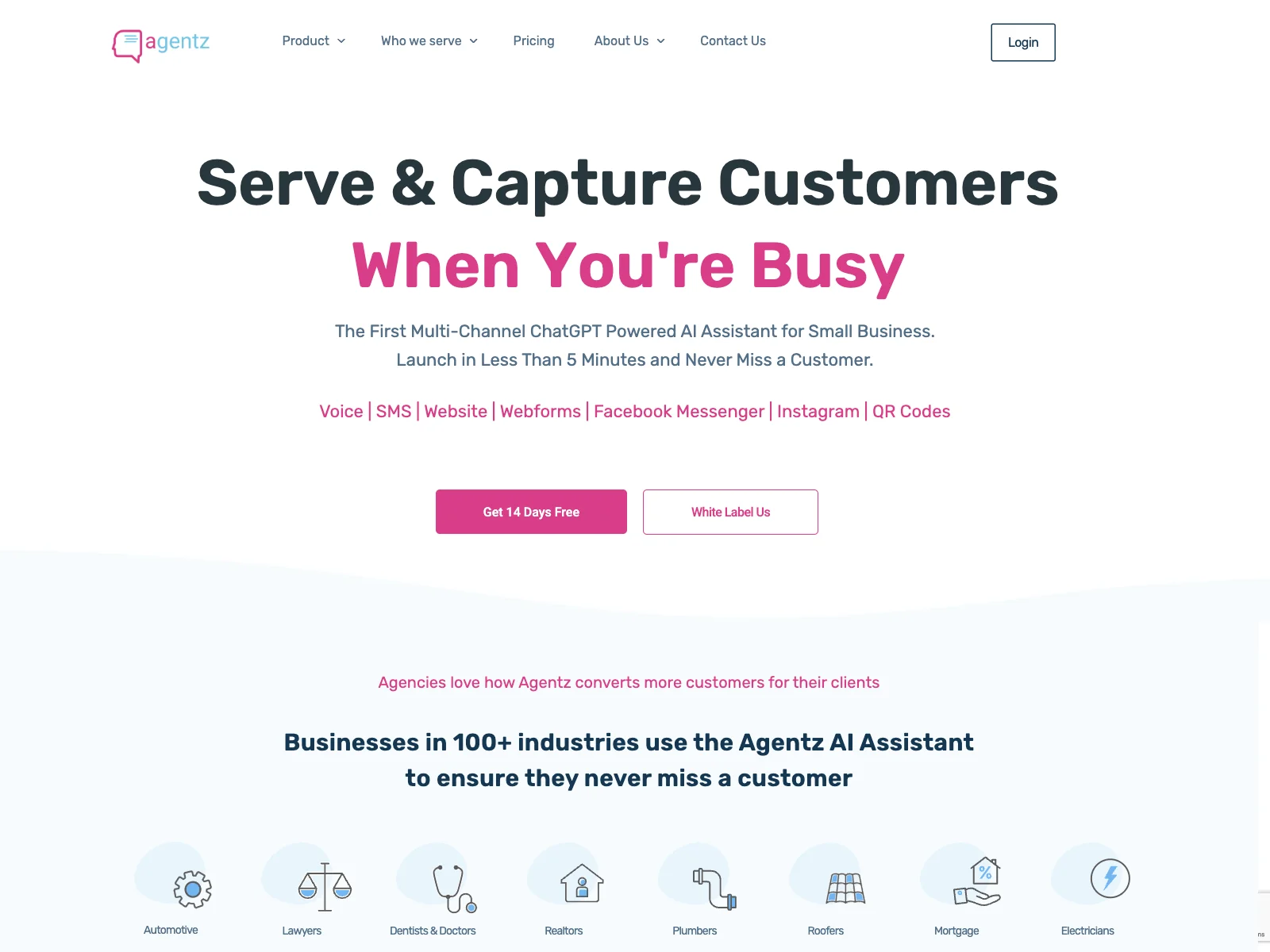 Agentz: Revolutionizing Small Business Customer Engagement