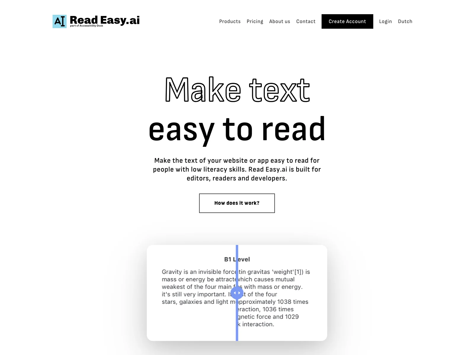 Read Easy.ai: Revolutionizing Text Readability