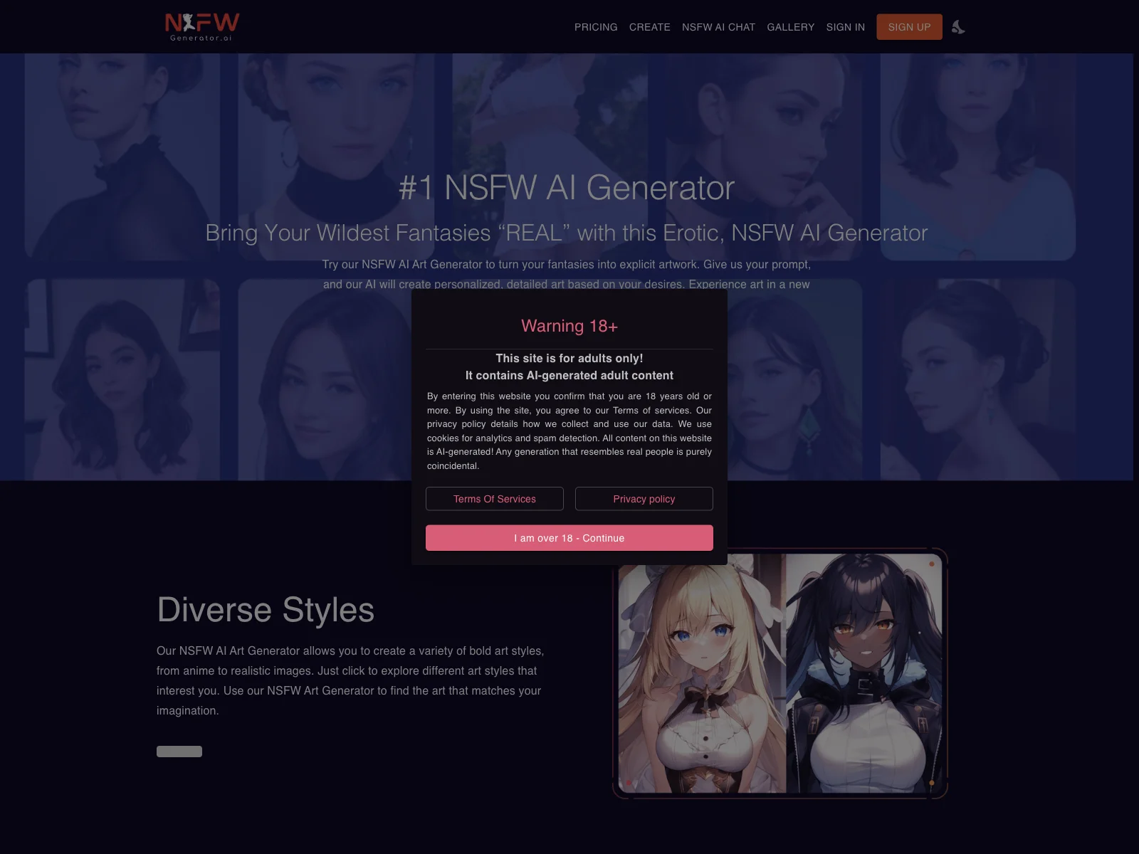 #1 NSFW AI Art Generator: Transform Fantasies into Explicit Art