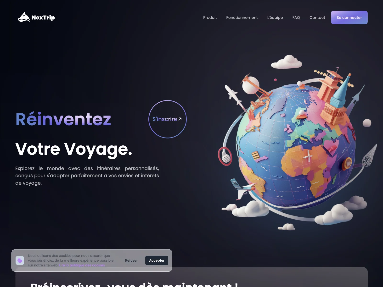 NexTrip: Personalized Travel Itineraries for Unforgettable Journeys