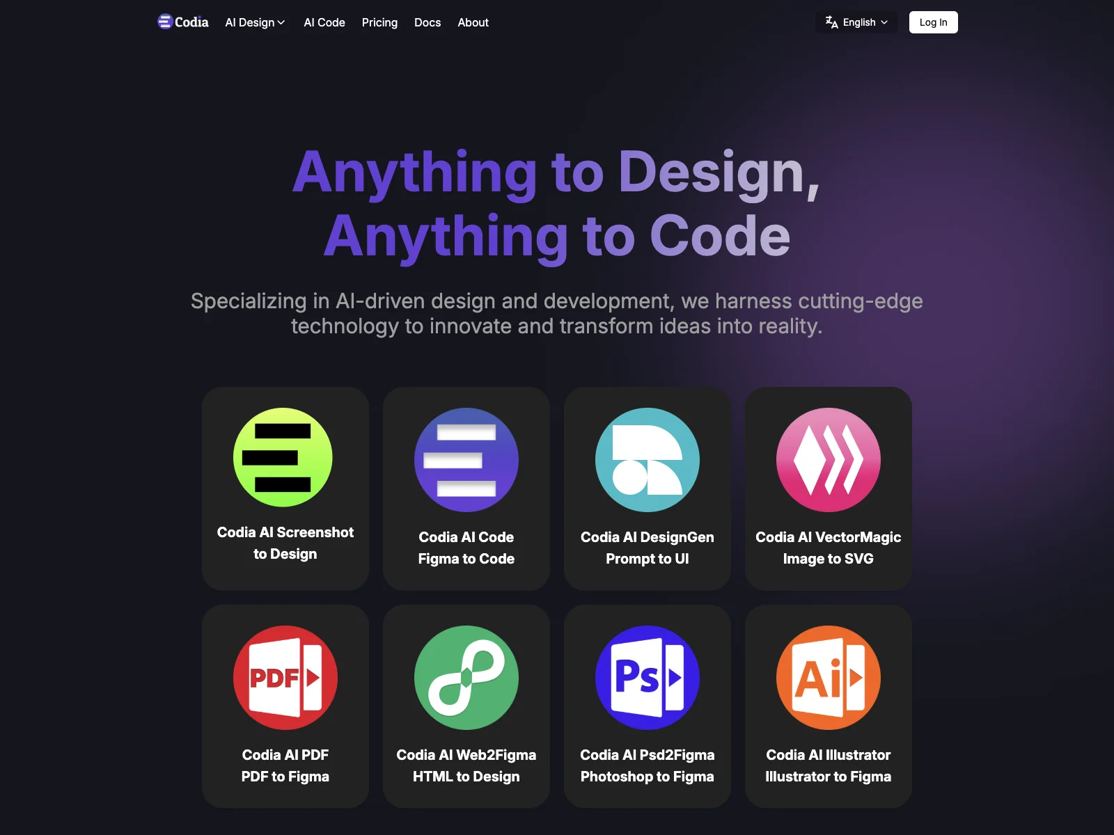 Codia AI: Empowering Creativity in Design and Development