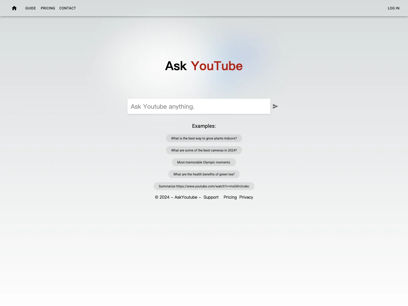 Ask Youtube: Unlock a World of Knowledge