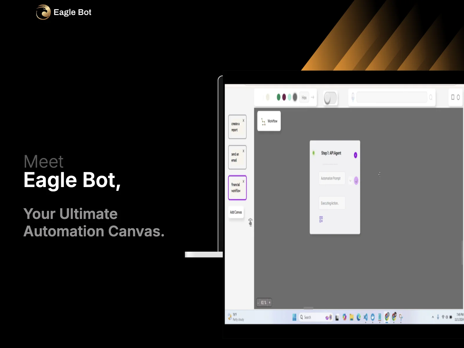 Eagle Bot: Streamlining Digital Tasks with AI Automation