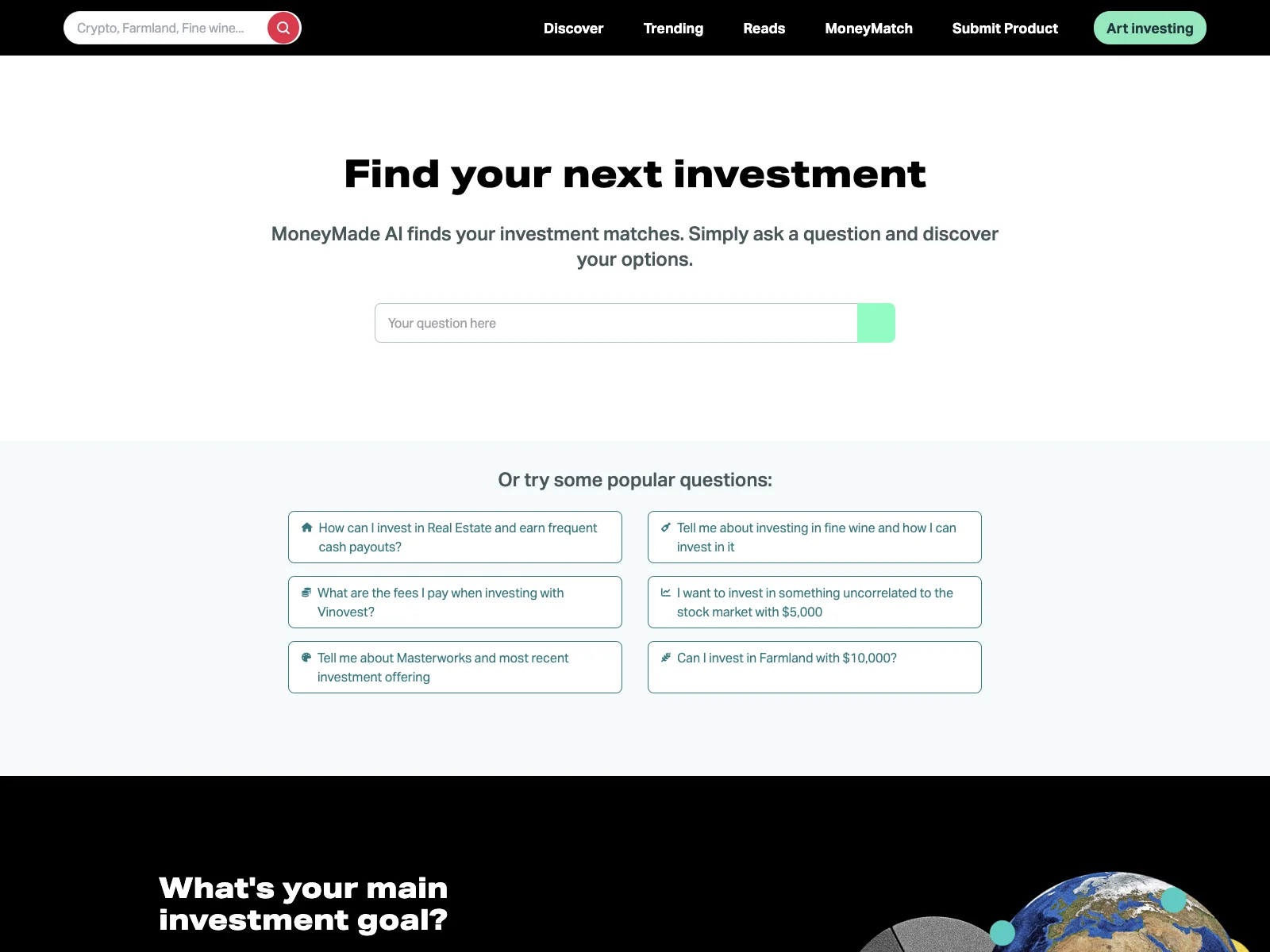 MoneyMade: Unlock Your Ideal Investments with AI