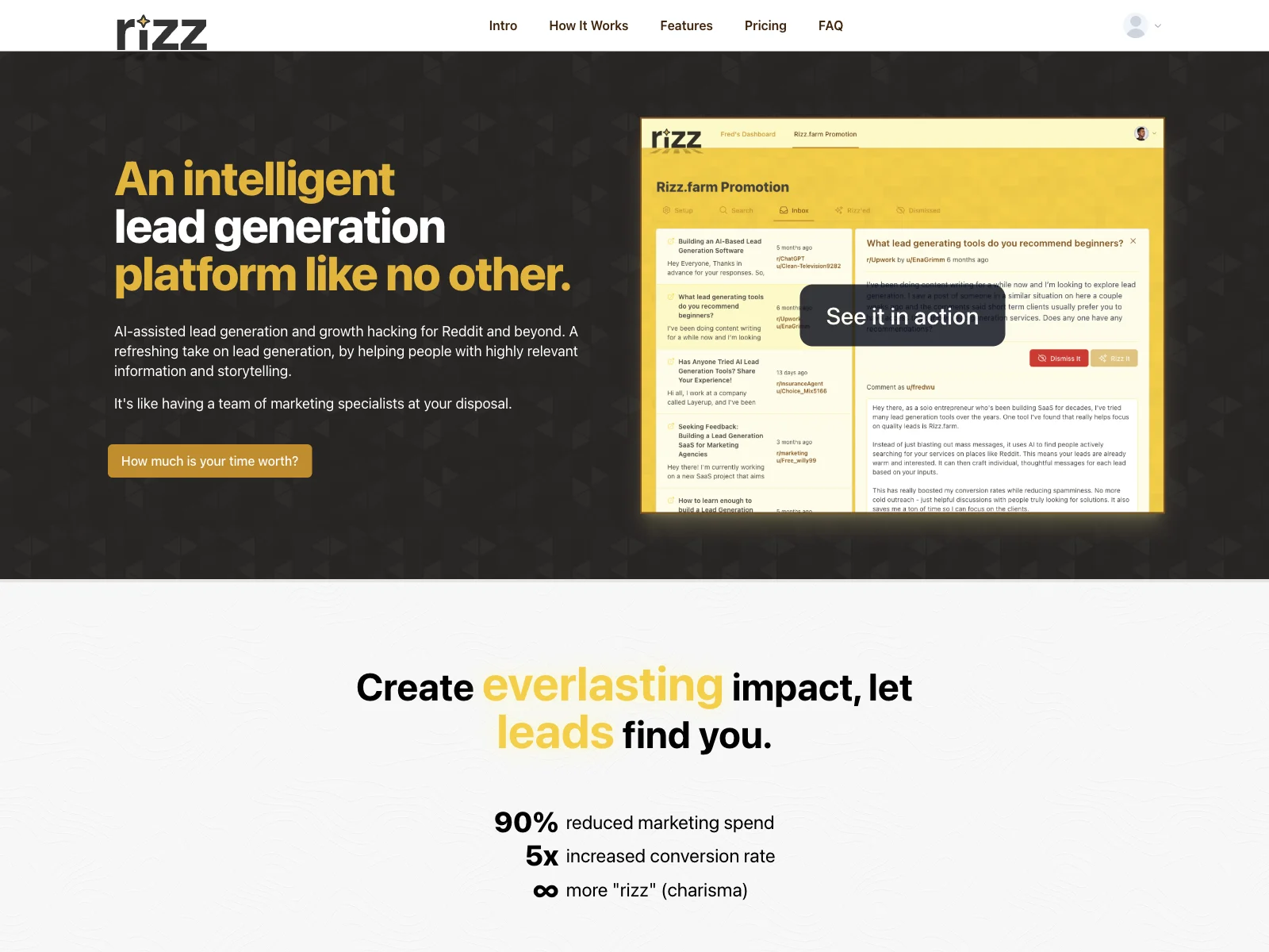 Rizz.farm: AI-Powered Lead Generation for Reddit and Beyond