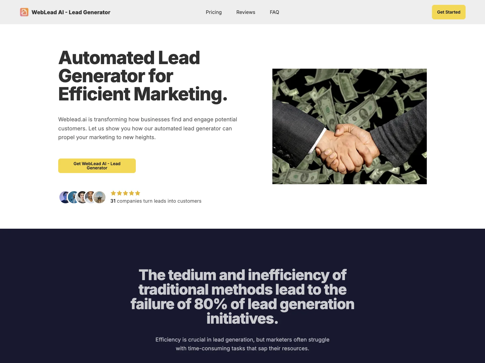 WebLead AI - Transform Your Lead Generation