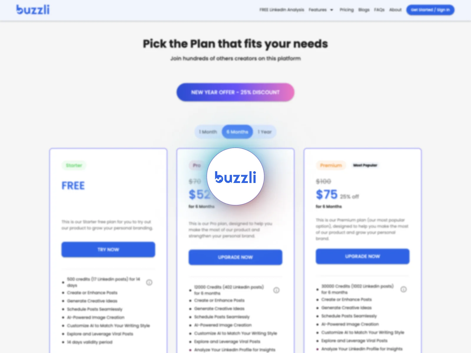 Buzzli: Elevate Your LinkedIn Personal Brand with AI