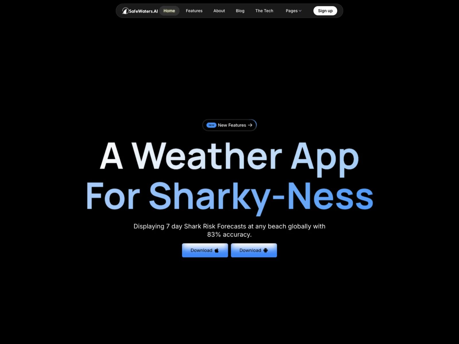 SafeWaters.ai: Predict Shark Risks with 83% Accuracy