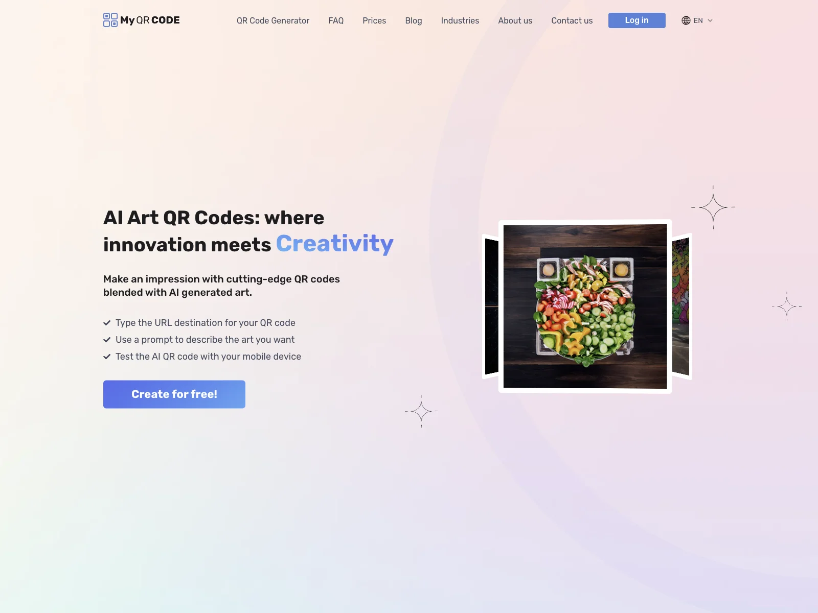 Unleash Creativity with Free AI QR Code Generator - My QR Code