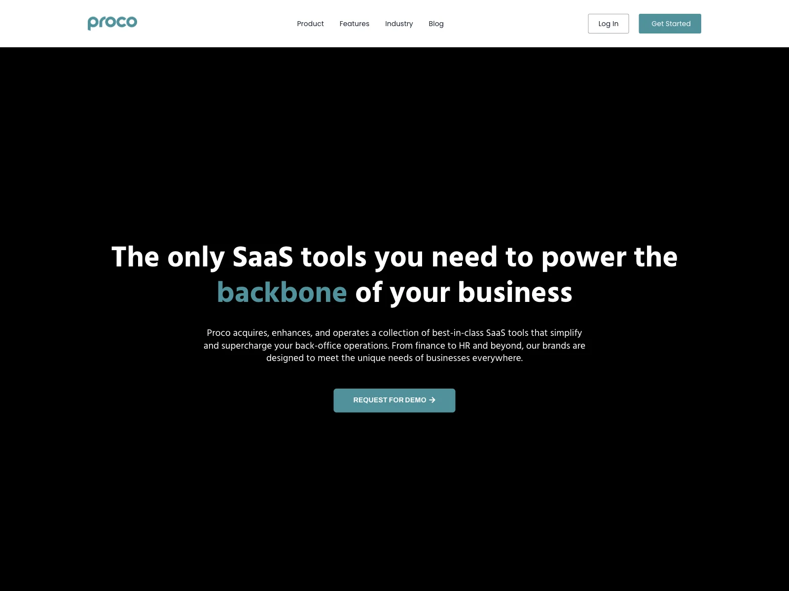 Proco: Revolutionizing Back-Office Operations with SaaS Tools