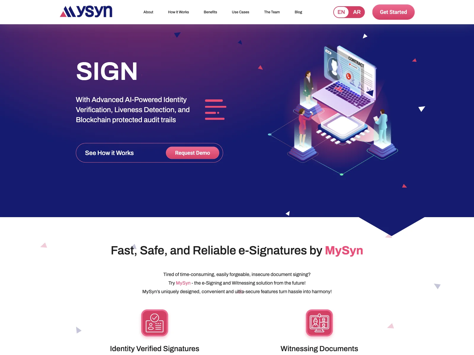 MySyn: Secure e-Sign Software with Advanced AI Features