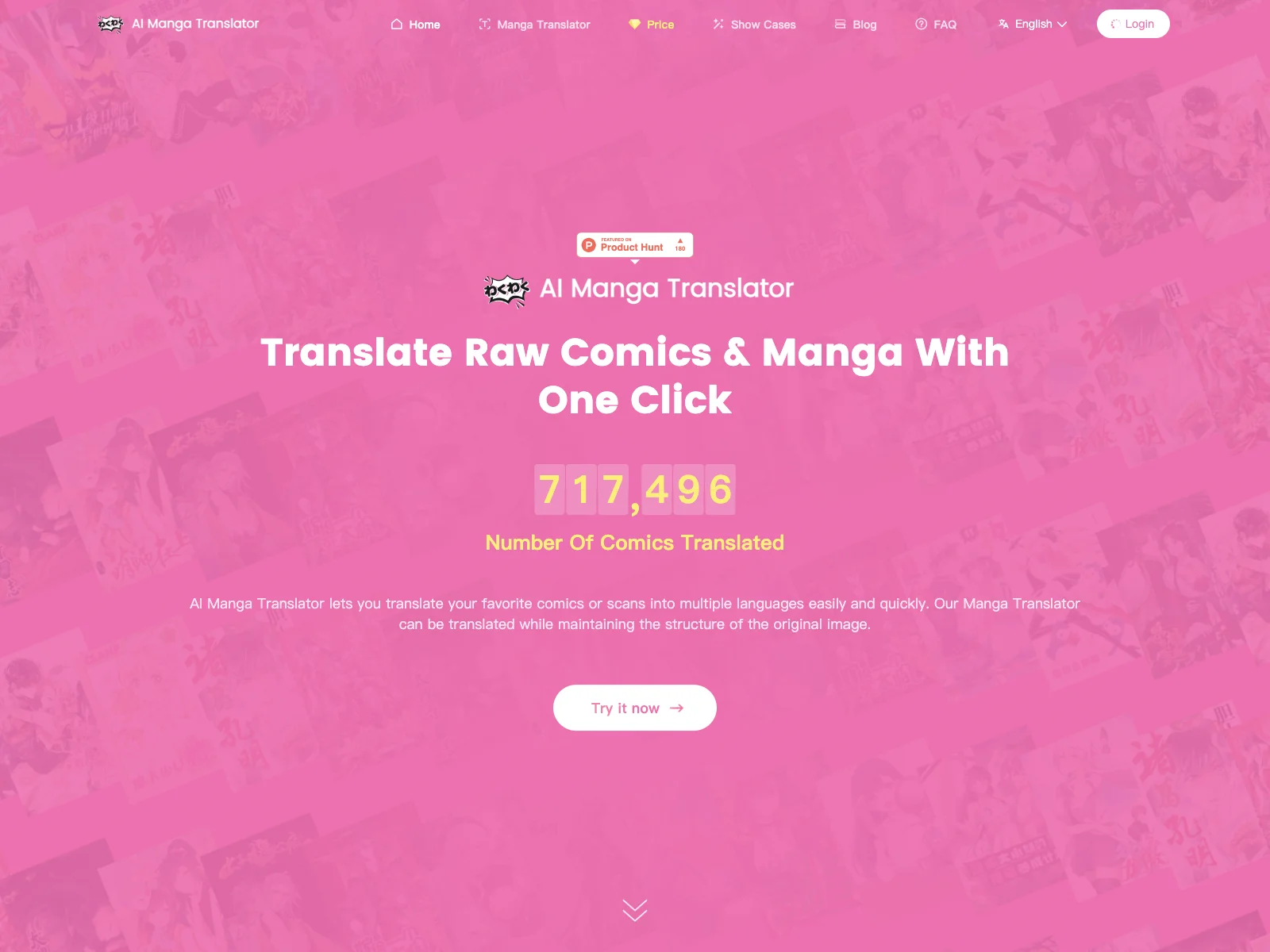 AI Manga Translator - Effortless Manga Translation