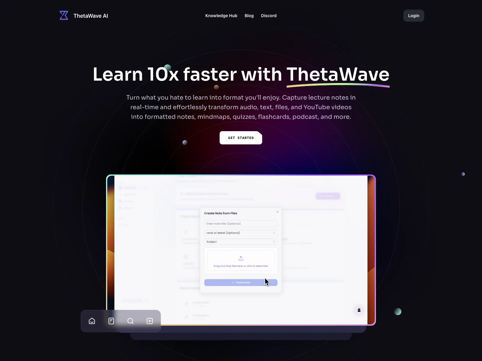 ThetaWave AI: Revolutionizing College Note-Taking