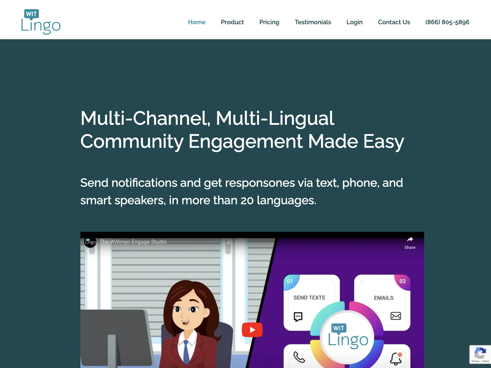 Witlingo: Revolutionizing Community Engagement with Multilingual Support