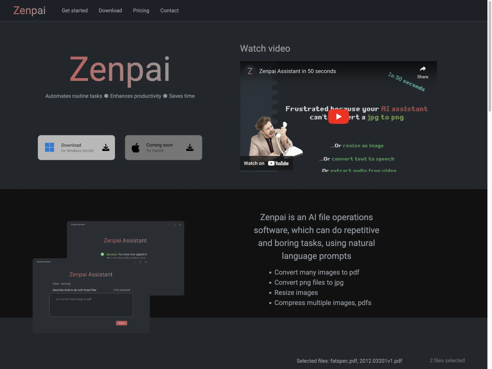 Zenpai Assistant: Automating File Operations with AI