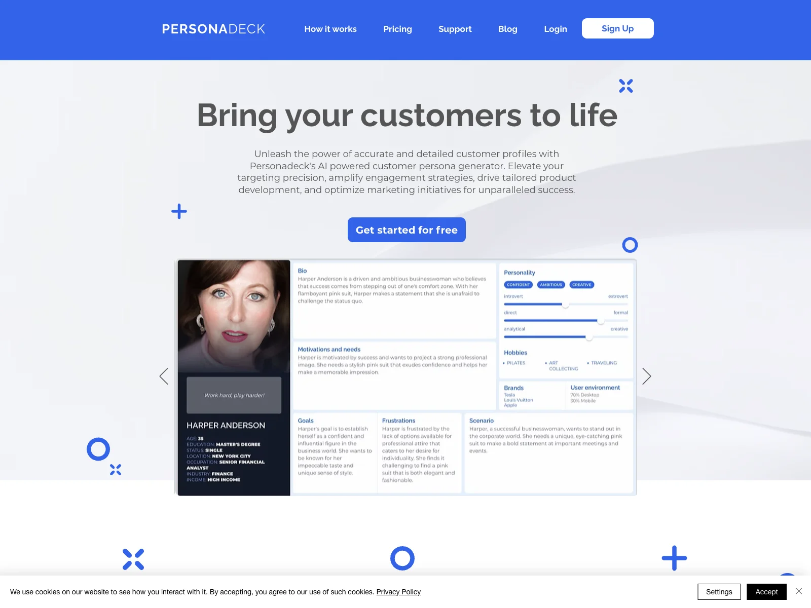 Personadeck: Unleashing the Power of AI-Powered Persona Generation