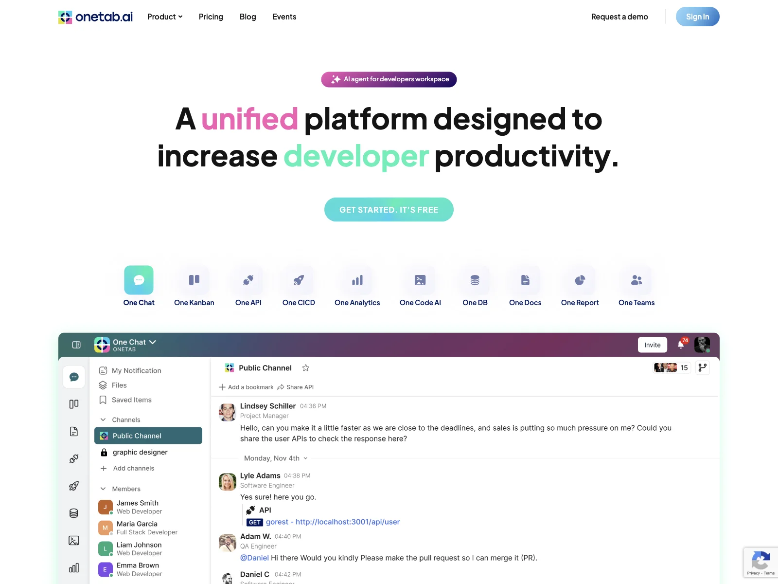 Onetab: The Ultimate AI-Powered Developer Productivity Tool