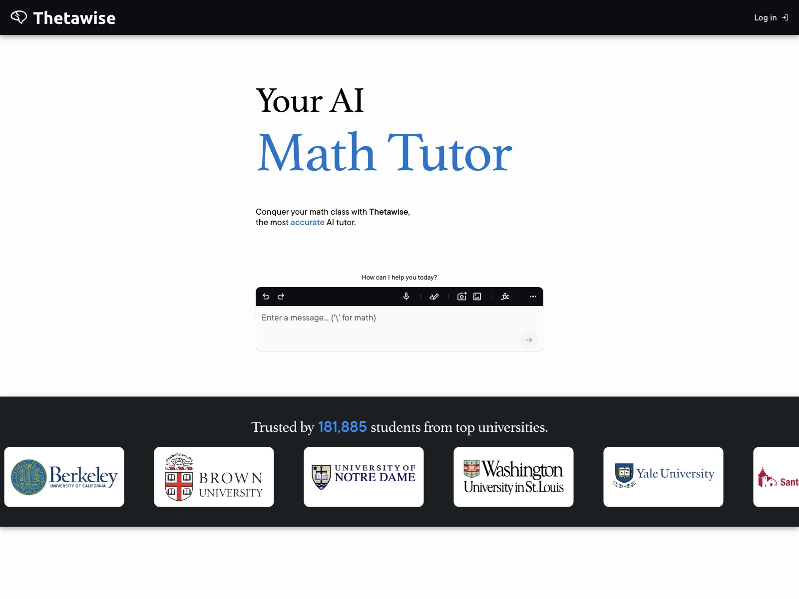 Thetawise: Your Accurate AI Math Tutor