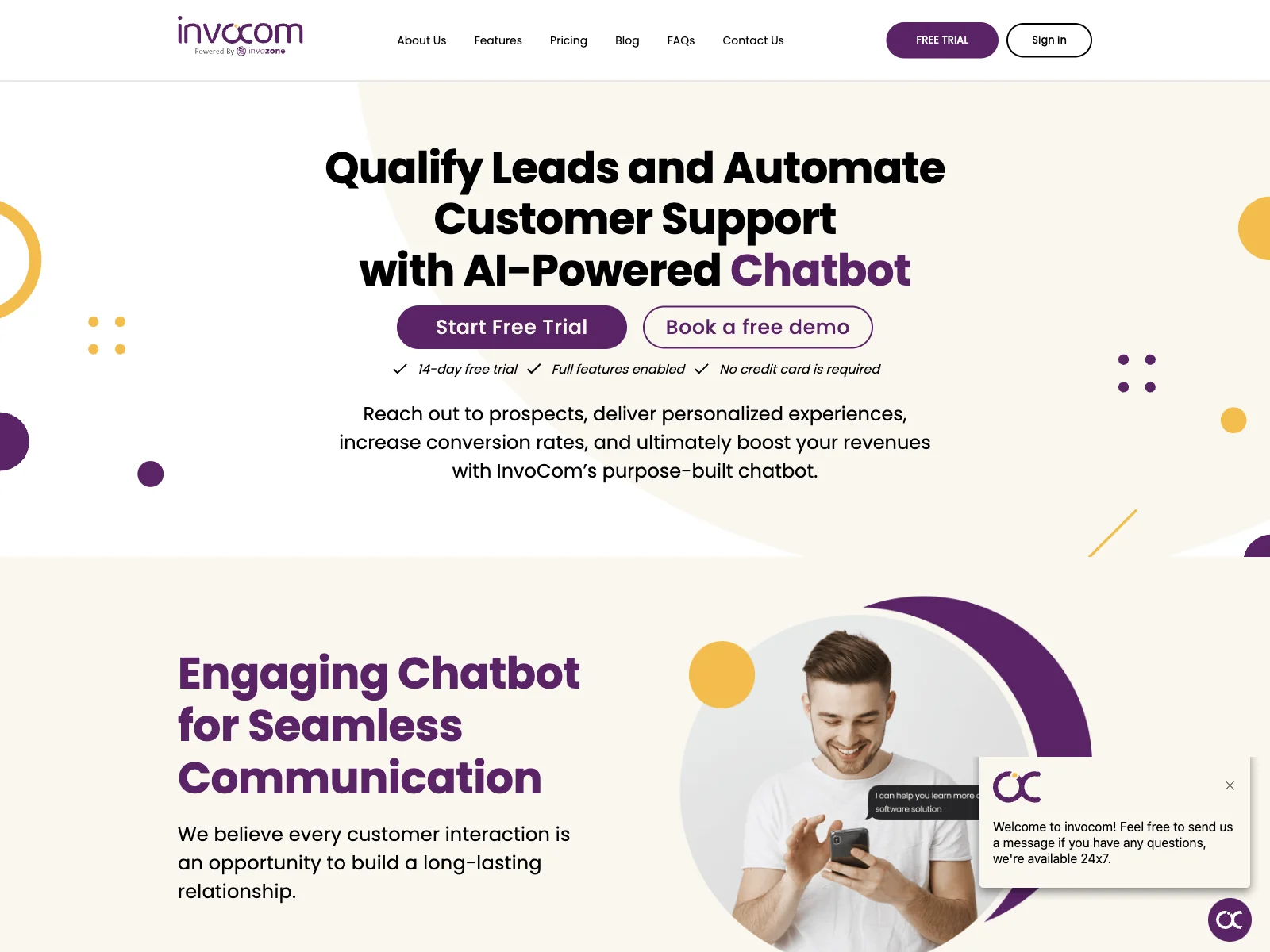 Invocom: Revolutionize Customer Service with AI Chatbot