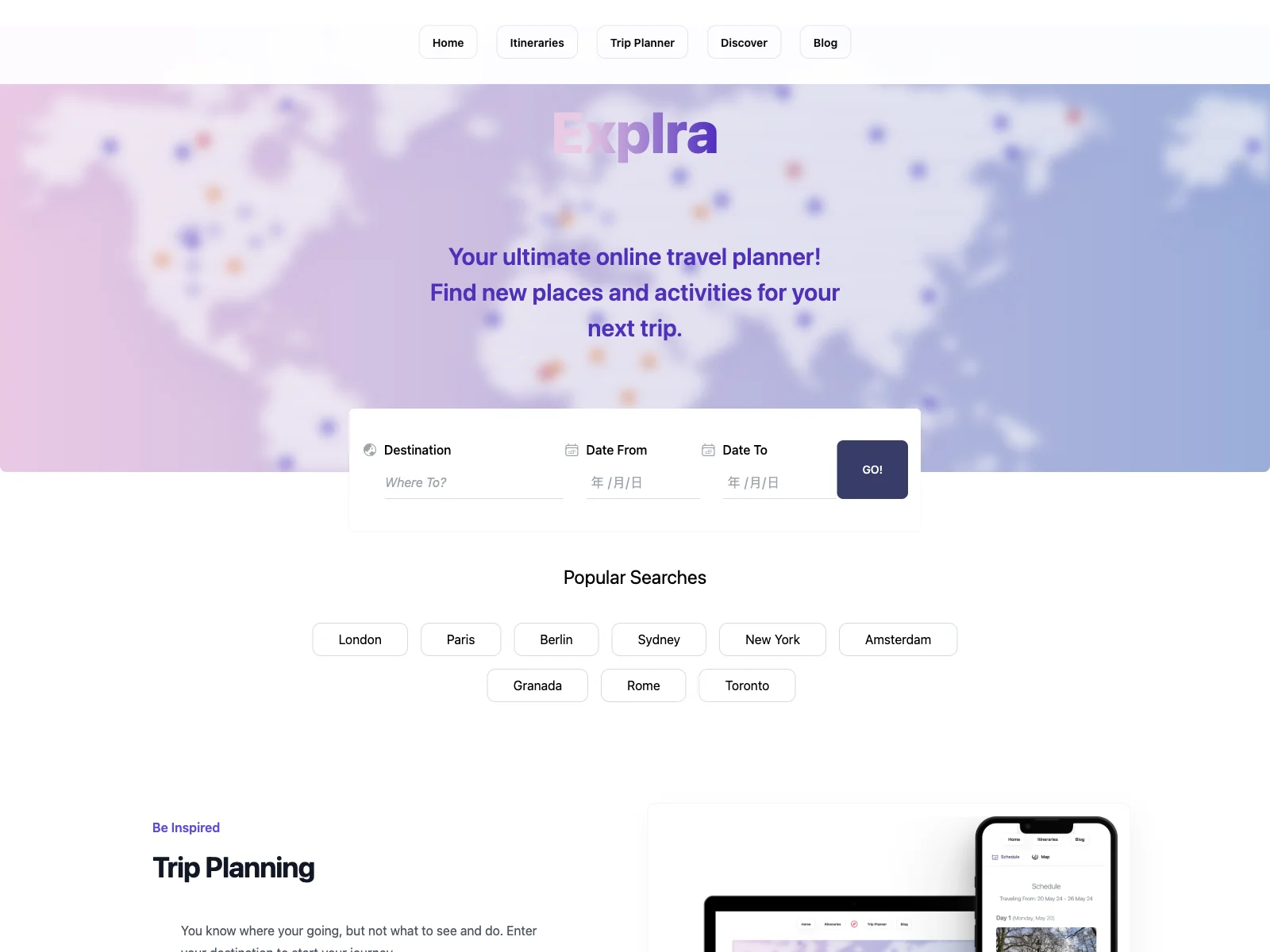 Explra: Revolutionize Your Travel Planning